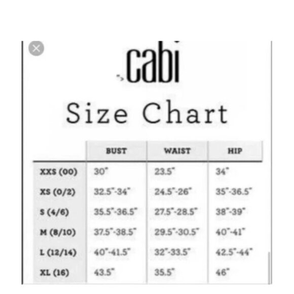 CABI Skinny Dark Wash Jeans Sz 4 #4150 NWOT - Picture 7 of 7